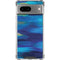 Ocean Blue Brush Stroke by Etta Vee Google Pixel 8a Clear Case